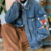90's Kids Embroidery Denim Jacket