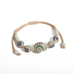 Mermaidcore Shell Bead Bracelet