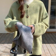 Candy Morning Loose Knit Cardigan