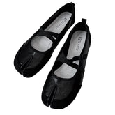 Blokette Cross Strap Ballet Flats