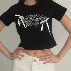 Coquette Bows Crop Top
