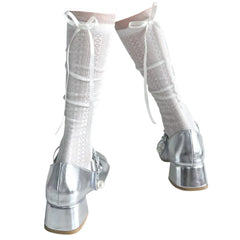 Coquette Girl Ribbon Bow Socks