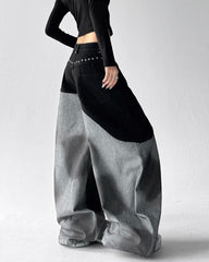 Distorted Mood Wide Leg Jeans