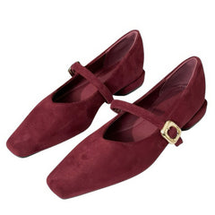 Meet Me On Campus Mary Jane Flats