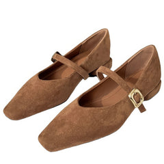 Meet Me On Campus Mary Jane Flats