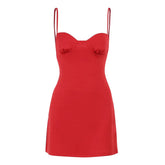 Florence Satin Mini Dress