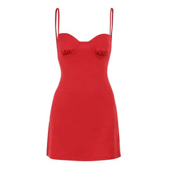 Florence Satin Mini Dress