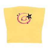 Y2K Aesthetic Star Tube Top