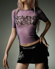 Y2K Heavenly Angel T-Shirt