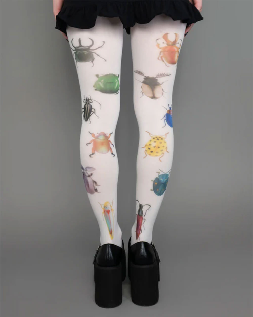 2000s Bug Patterned Tights