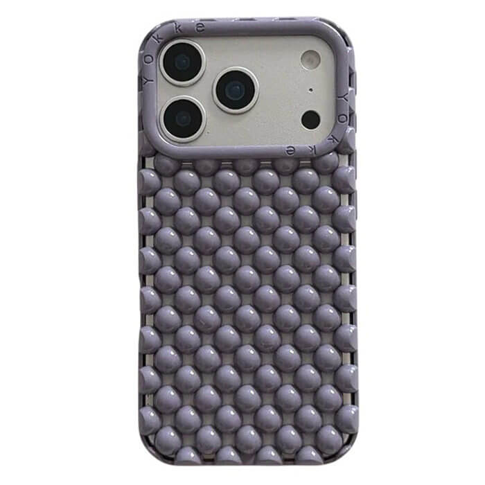 3D Bubble Aesthetic iPhone Case