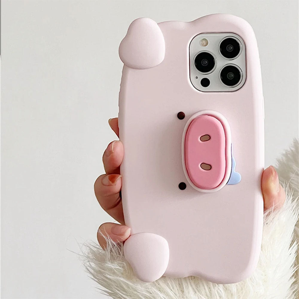 3D Pig iPhone Case