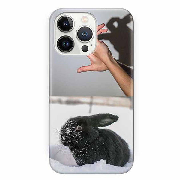 Black Rabbit iPhone Case
