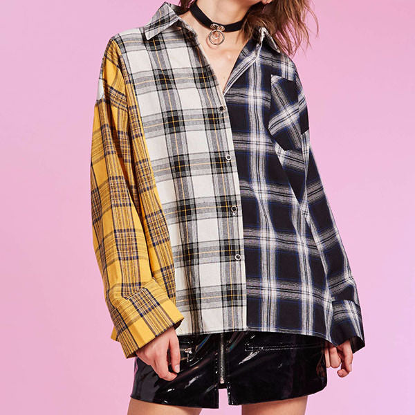 Boyfriend Check Shirt