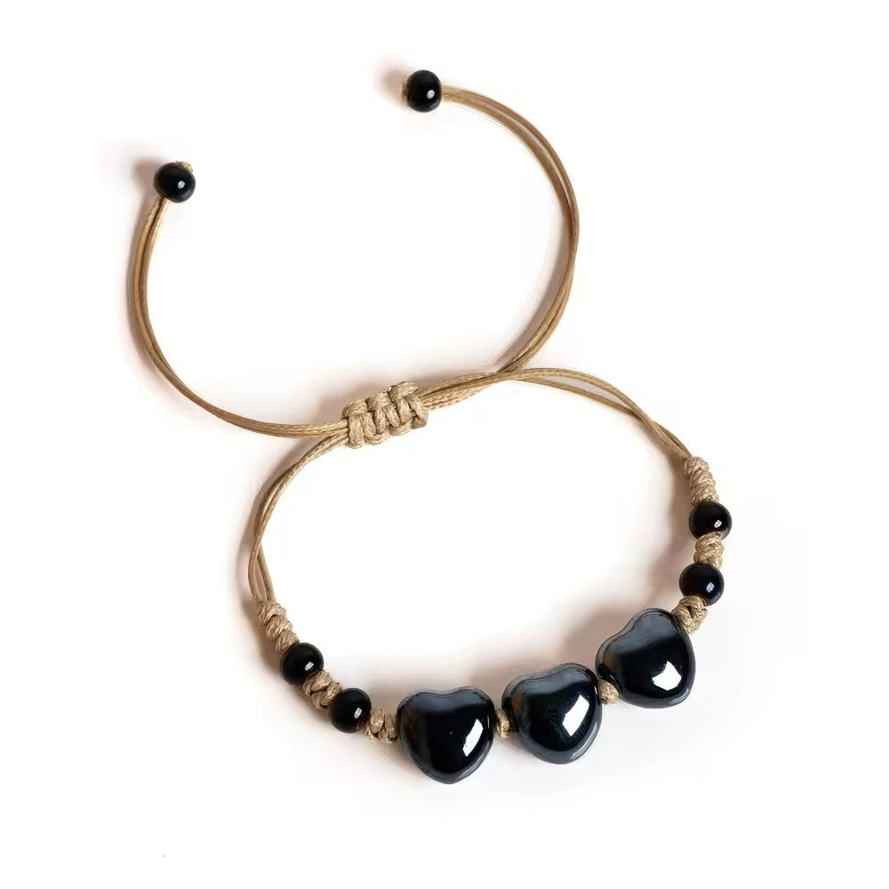 Heart Bead Bracelet