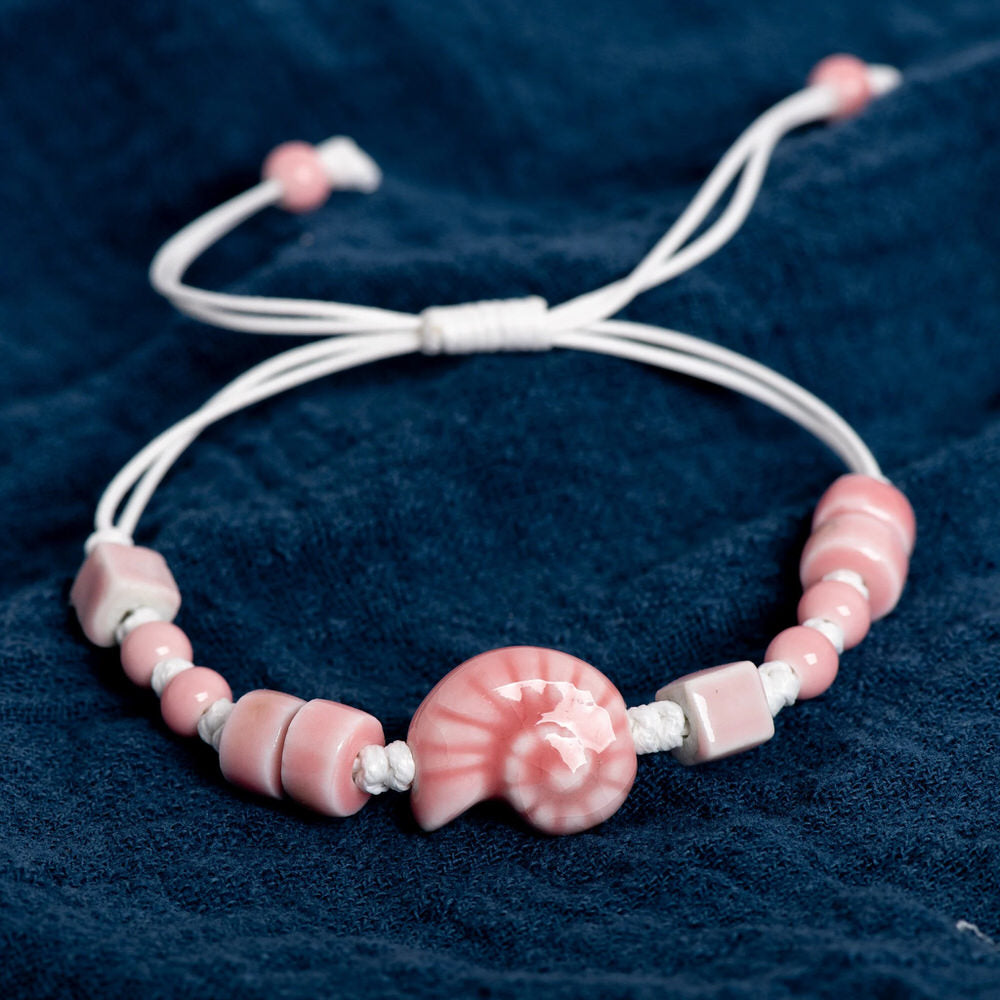 Mermaidcore Shell Bead Bracelet