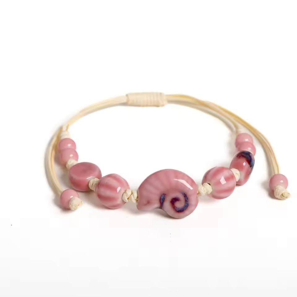 Mermaidcore Shell Bead Bracelet