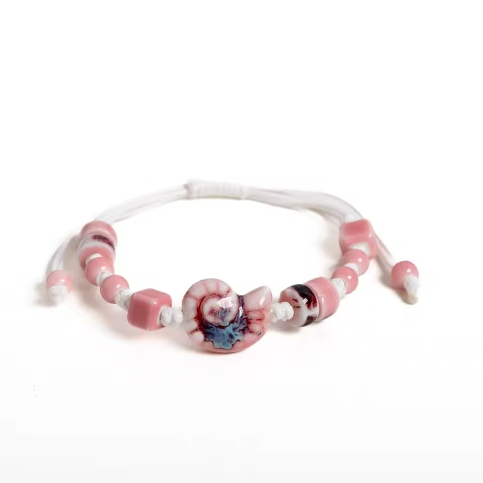 Mermaidcore Shell Bead Bracelet