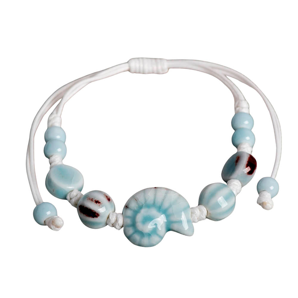Mermaidcore Shell Bead Bracelet