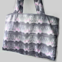 Aesthetic Butterfly Print Tote Bag