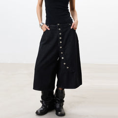 Nothing Planned Button Shorts
