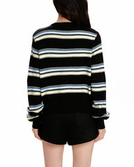 Drama Dealer Striped Cardigan