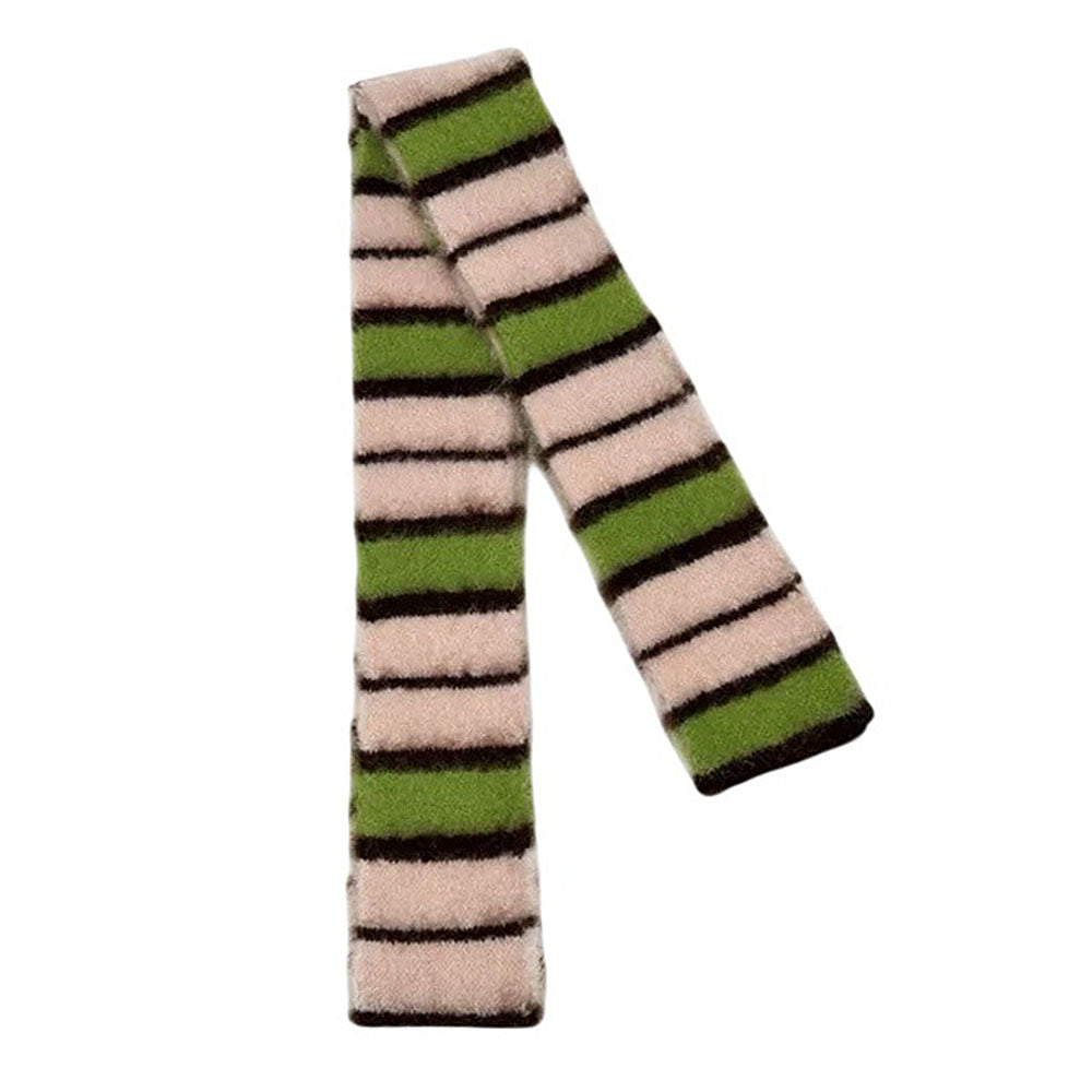 Cool Best In Class Striped Knit Scarf