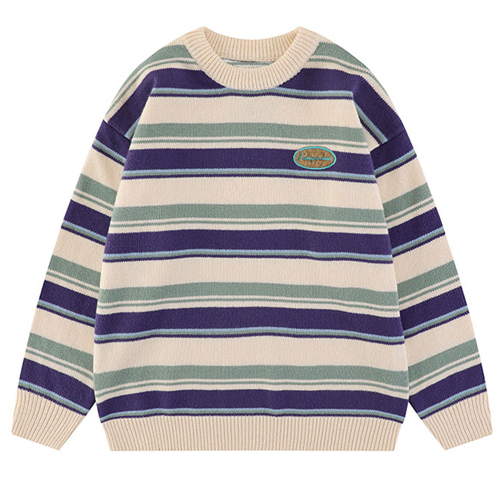 Primary Colors Striped Sweater