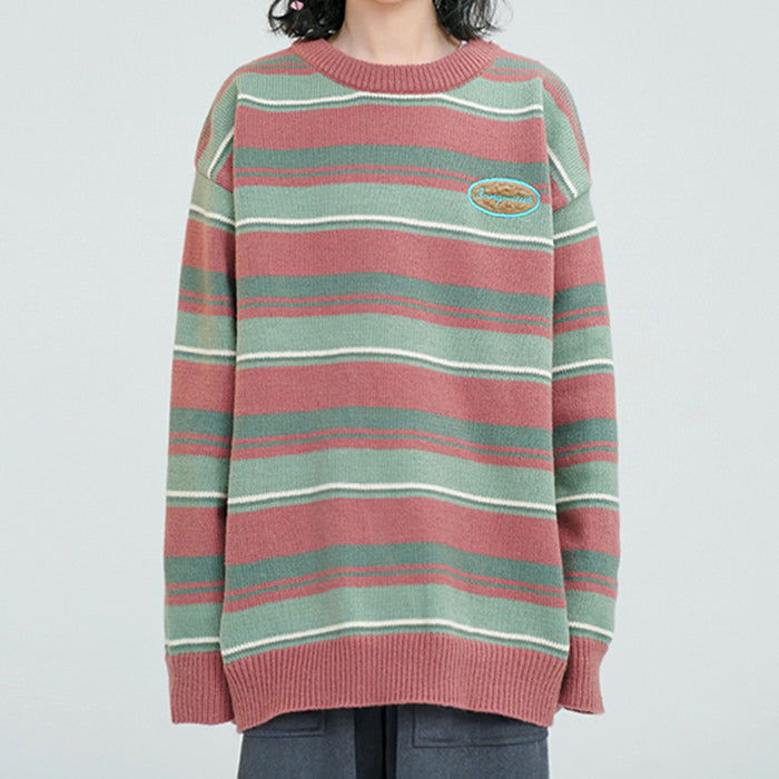 Primary Colors Striped Sweater