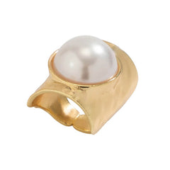 Divine Muse Pearl Chunky Ring