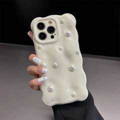 French Girl Pearl iPhone Case