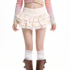 Ballerina Core Ruffled Lace Skort
