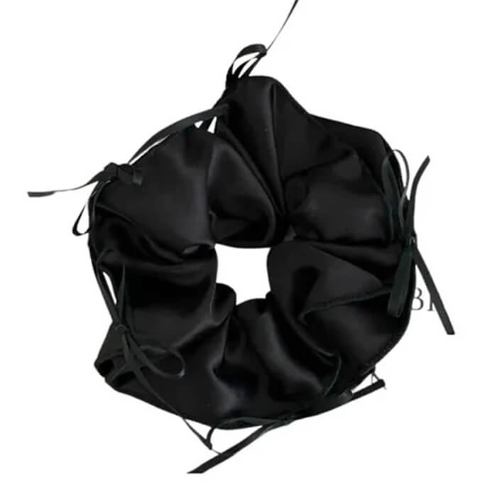 Balletcore Satin Scrunchie