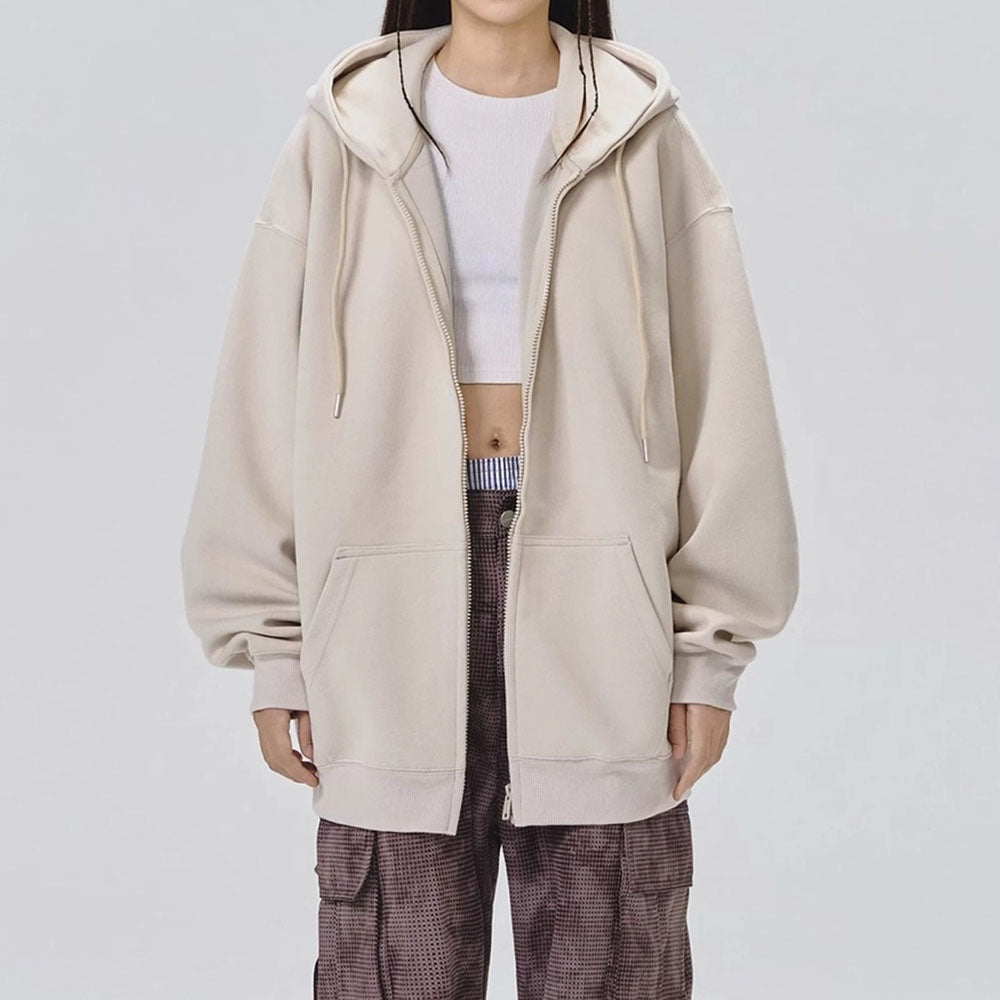 Basic Things Zip-Up Hoodie