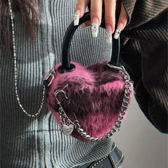 Emo Phase Heart-Shaped Bag