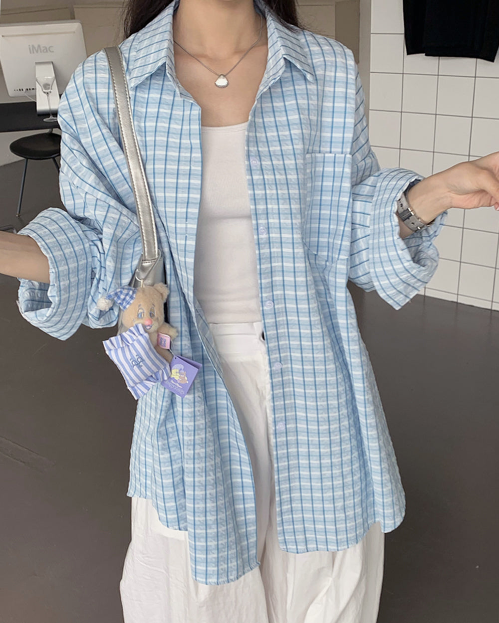 Campus Secret Plaid Shirt