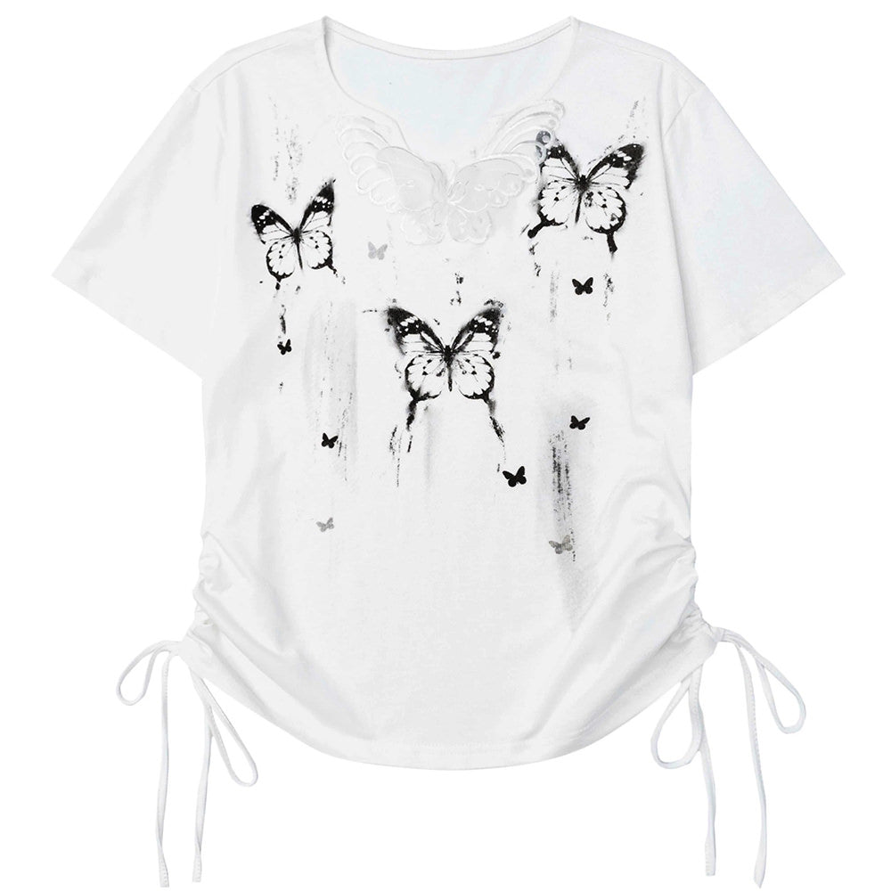 Butterfly Graphic T-Shirt