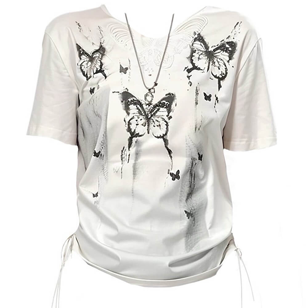 Butterfly Graphic T-Shirt