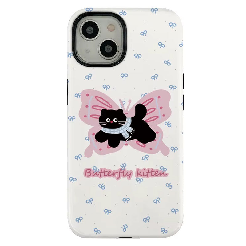Butterfly Kitten iPhone Case