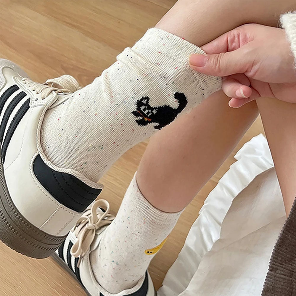 Cat & Shrimp Socks