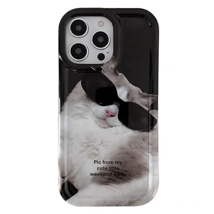 Cat Sunglasses iPhone Case