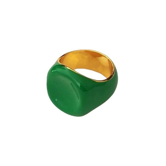 Chunky Enamel Ring