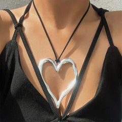 Chunky Heart Necklace