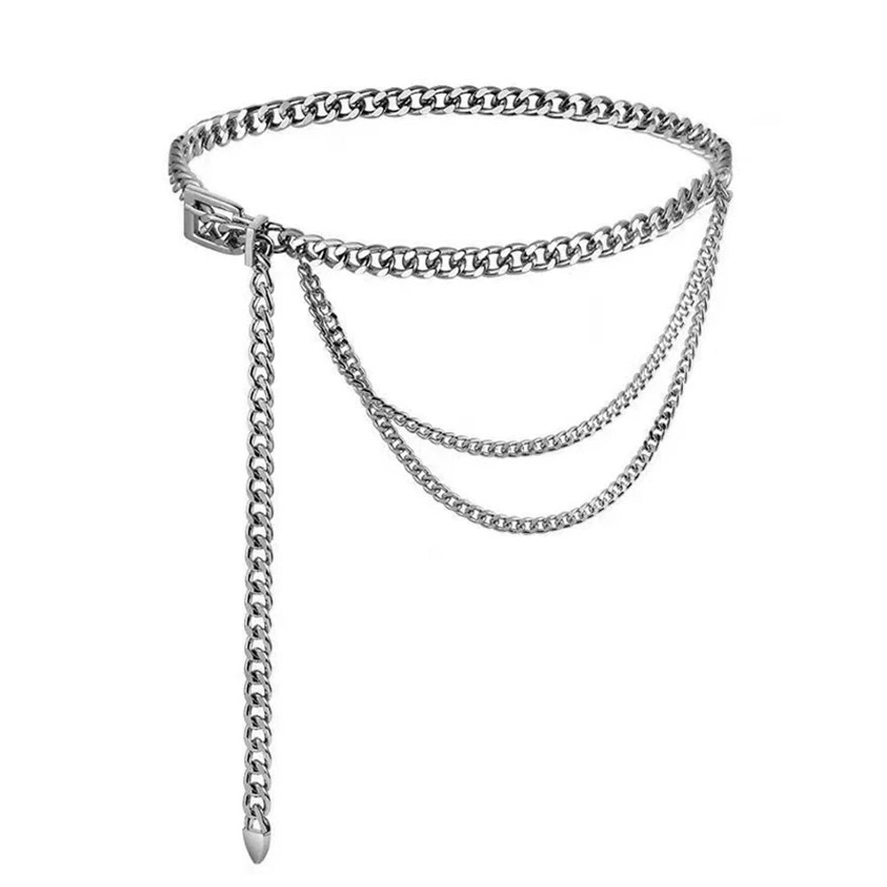 Chunky Layered Chain Belt
