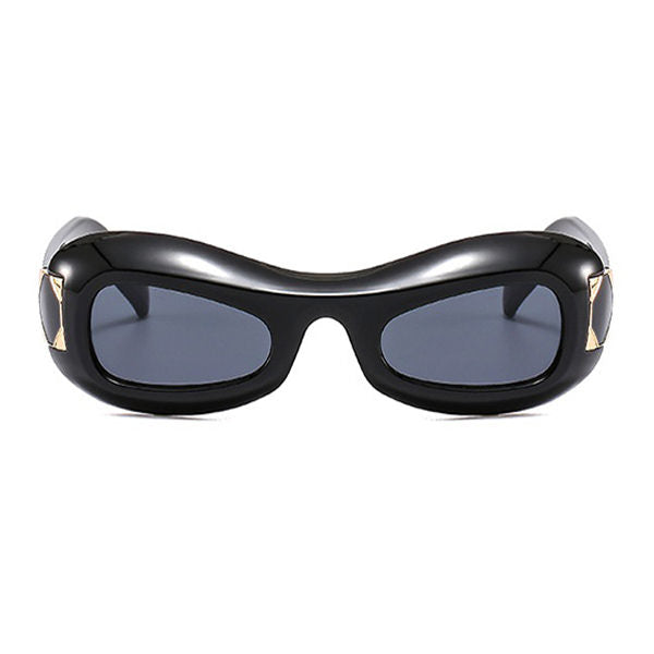 Chunky Oval Sunglasses