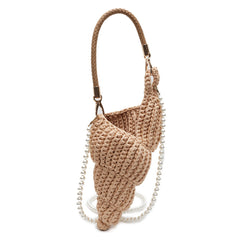 Conch Shell Knit Crochet Bag