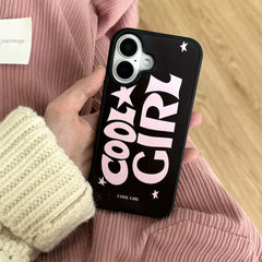 Cool Girl Aesthetic iPhone Case