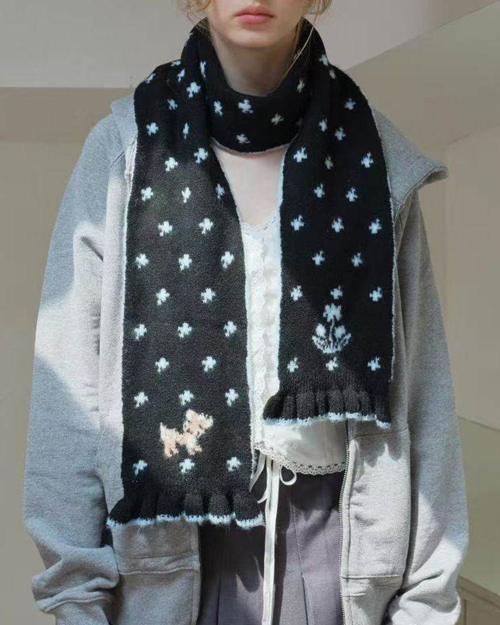 Coquette Dream Knit Scarf