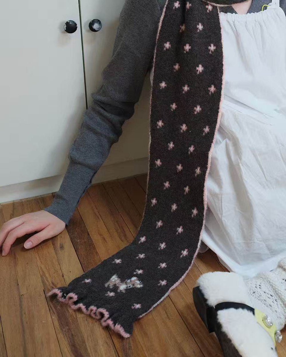 Coquette Dream Knit Scarf