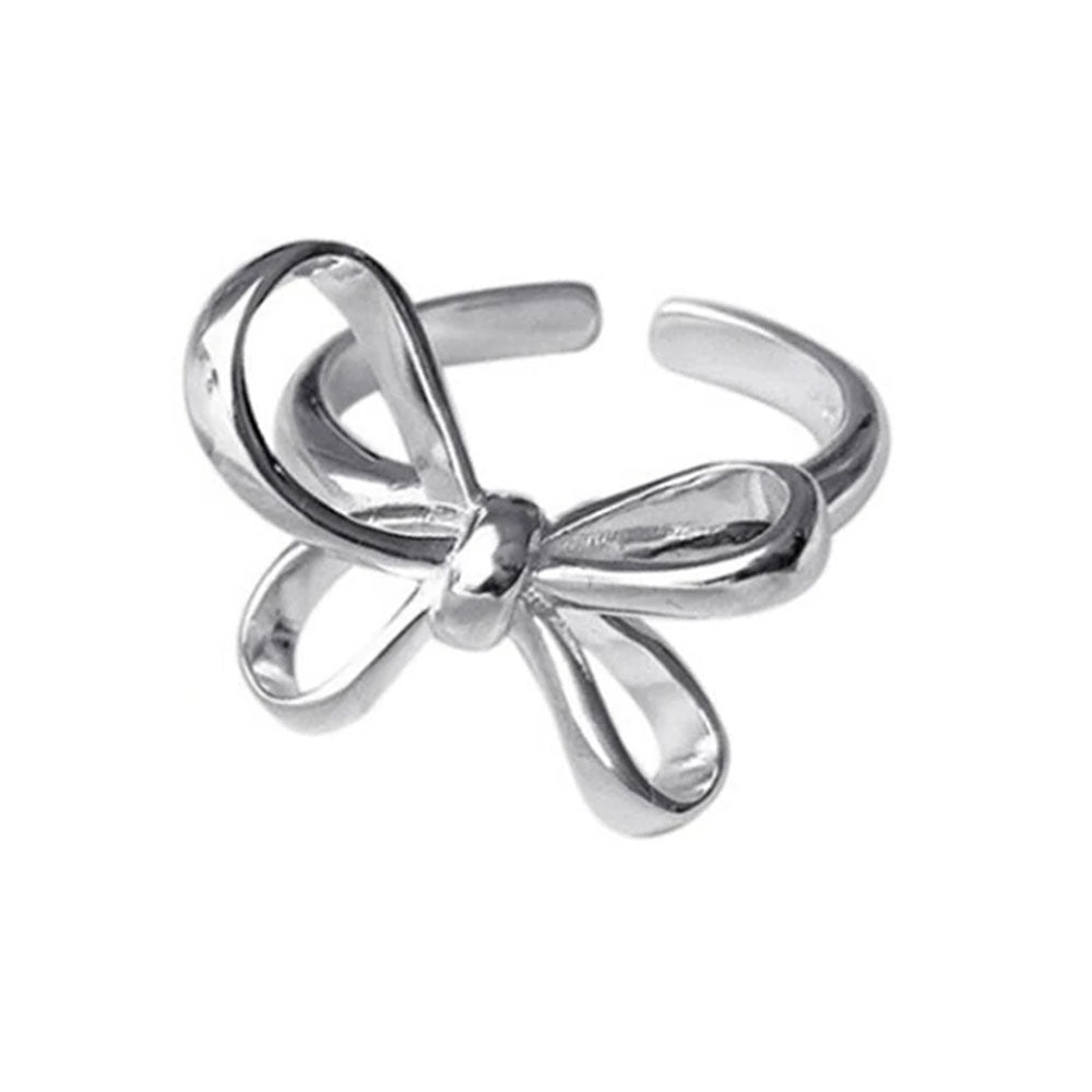 Coquette Aesthetic Bow Ring